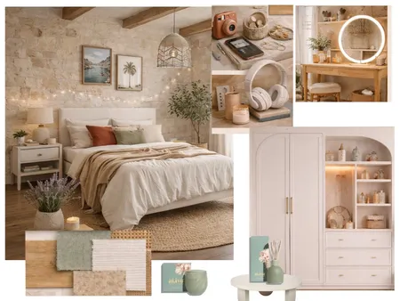 Bedroom Interior Design Mood Board by ddimitra08