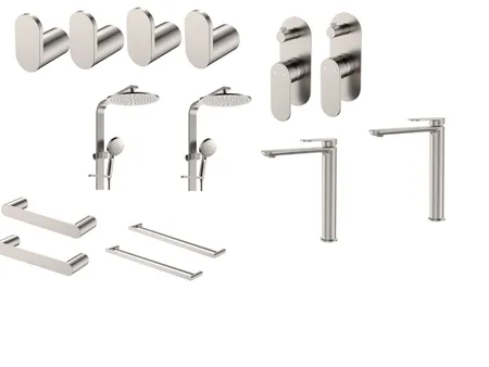empire slim tapware brushed nickel Interior Design Mood Board by dannireid