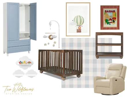 Louis Nursery Room Interior Design Mood Board by blukasik on Style Sourcebook