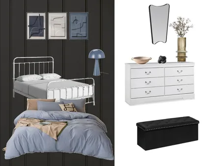 Blessing Bedroom Interior Design Mood Board by maru.rodz11