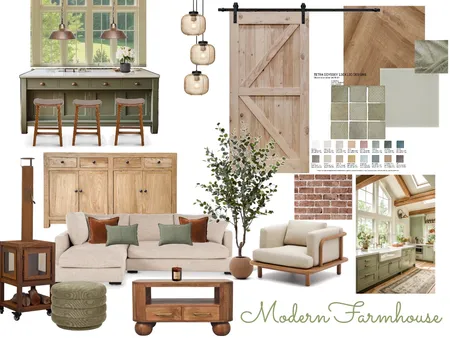 Modern farmhouse Interior Design Mood Board by Drew Rankin on Style Sourcebook