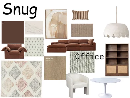 snug & office Interior Design Mood Board by jenniferD