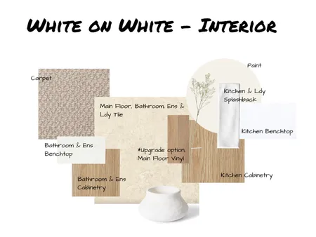 White on White Interior Colour Board Interior Design Mood Board by HerHaus Designs on Style Sourcebook