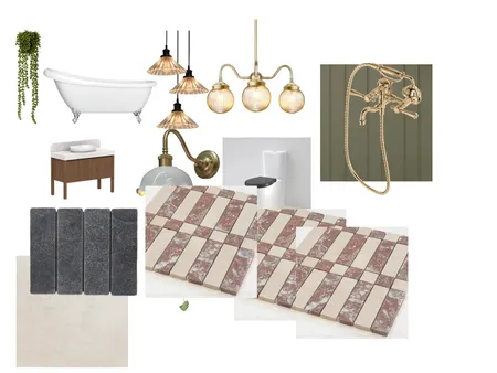 guest bathroom Interior Design Mood Board by claire.hoarau@hotmail.com on Style Sourcebook