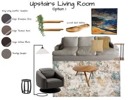 SANCHEZ - Upstairs Parents Living Room Option 2 Interior Design Mood Board by Six Castle Designs