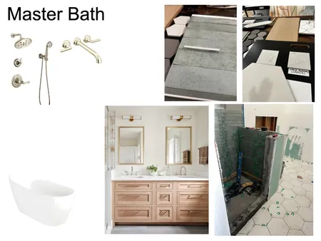 Primary Bathroom - Current Interior Design Mood Board by MTLuppino@gmail.com