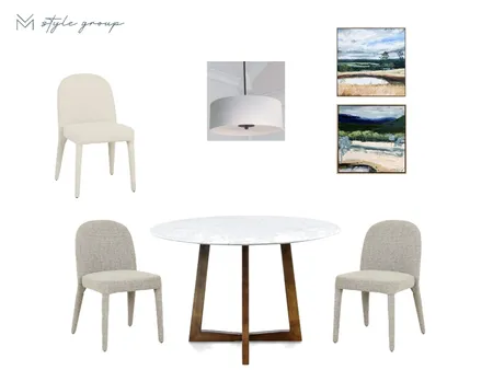 Dining Area - Proudfoot St Interior Design Mood Board by The VM Style Group on Style Sourcebook