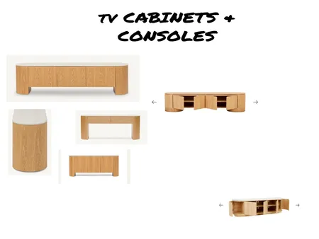 TV CABINETS & CONSOLES Interior Design Mood Board by Piece of Cake on Style Sourcebook