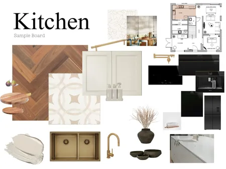 Assignment 9 Kitchen Sample Board Interior Design Mood Board by Ivy Style on Style Sourcebook