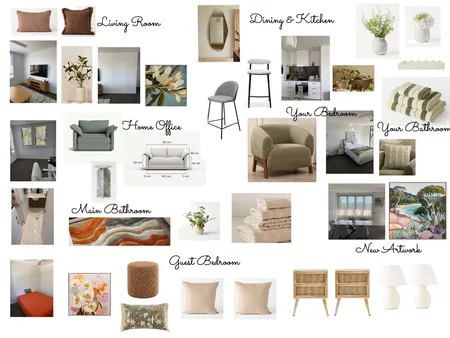 Toni's New Home Interior Design Mood Board by IIDR Interior Design on Style Sourcebook