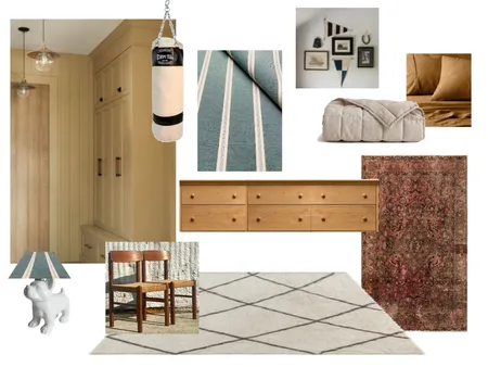 Boys Room paint color Interior Design Mood Board by Annacoryn