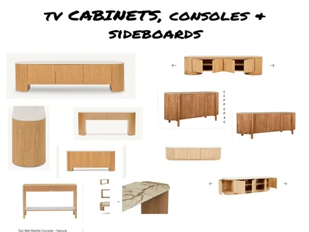 TV CABINETS & CONSOLES Interior Design Mood Board by Piece of Cake on Style Sourcebook