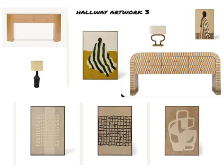HALLWAY ARTWORK 3 Interior Design Mood Board by Piece of Cake