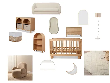 nursery Interior Design Mood Board by ssally on Style Sourcebook