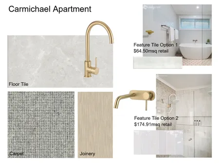 Carmichael Apartment Interior Design Mood Board by lsimons on Style Sourcebook