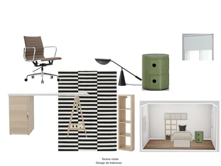Quarto Martim Interior Design Mood Board by teresa vizela on Style Sourcebook