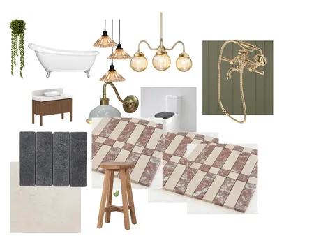 guest bathroom Interior Design Mood Board by claire.hoarau@hotmail.com on Style Sourcebook