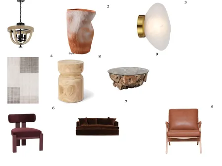 Rustic Modern Interior Design Mood Board by Ndlangisawenzile@gmail.com