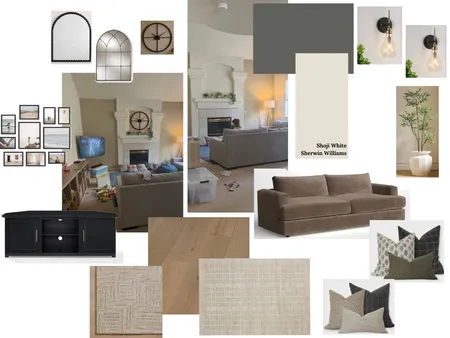 Alex - Living Room Interior Design Mood Board by LUX WEST I.D.