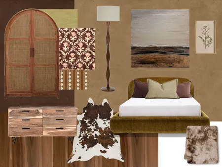 Earthy Bedroom Interior Design Mood Board by Annie Mae on Style Sourcebook