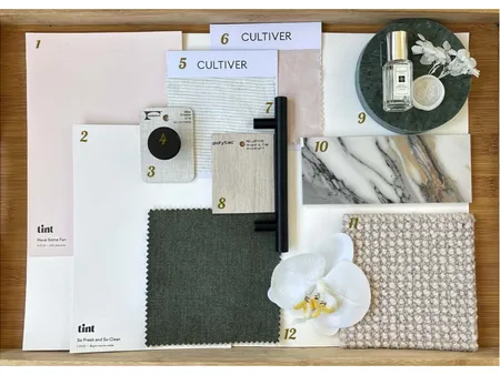 Wardrobe - Material Board Interior Design Mood Board by moneil