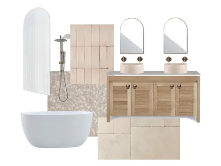 Montrose main bathroom Interior Design Mood Board by Jorja Clair Interiors
