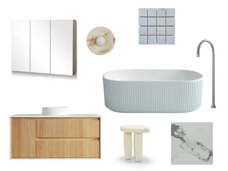 Coastal Bathroom Gallery Interior Design Mood Board by Style Sourcebook