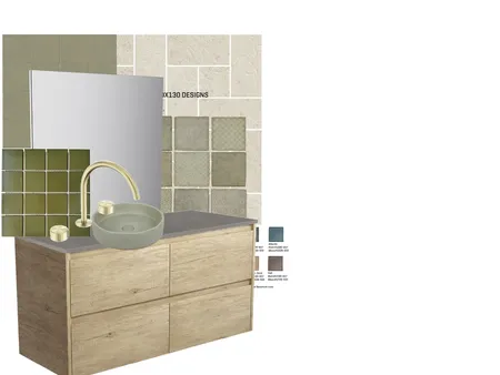MarineBathroom Interior Design Mood Board by LS08