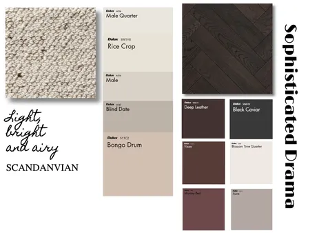 Prac Activity 4.2 - Proportional Colour Palettes Interior Design Mood Board by Ana on Style Sourcebook