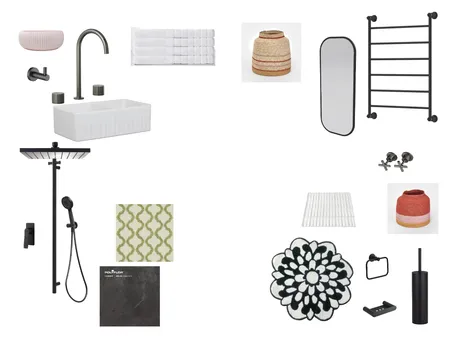 bathroom Interior Design Mood Board by Beavetto