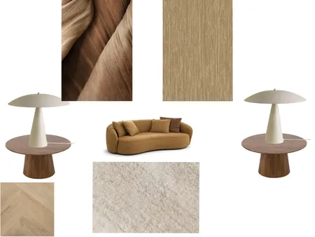 Brown chic living room Interior Design Mood Board by jmbnx
