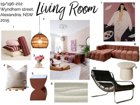 Nicky Client- Living Room Mood Board Interior Design Mood Board by sabrinakc2015@gmail.com on Style Sourcebook