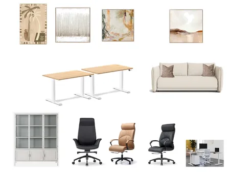 OFFICE Interior Design Mood Board by IIDR Interior Design