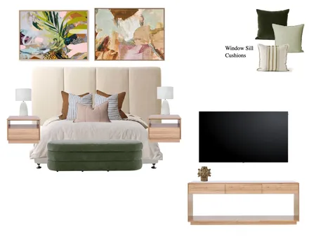 Master Bedroom Interior Design Mood Board by IIDR Interior Design on Style Sourcebook