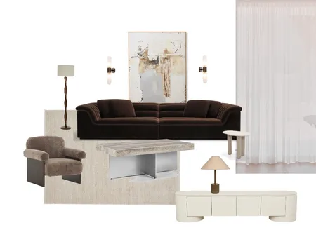 LIVING ROOM (1) Interior Design Mood Board by Katerina