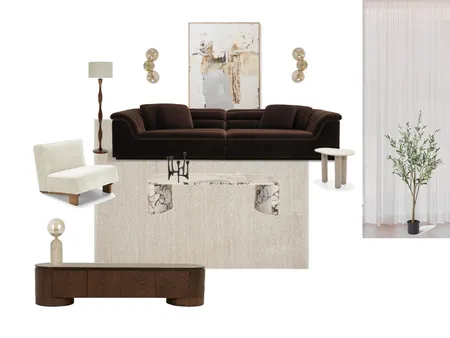 LIVING ROOM (2) Interior Design Mood Board by Katerina