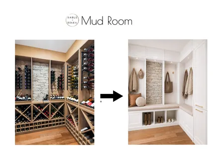 Mud Room Interior Design Mood Board by Sable + Soleil