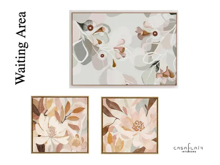 Waiting Area Interior Design Mood Board by Casa Flair Interiors