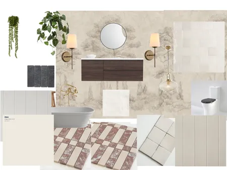 guest bathroom Interior Design Mood Board by claire.hoarau@hotmail.com