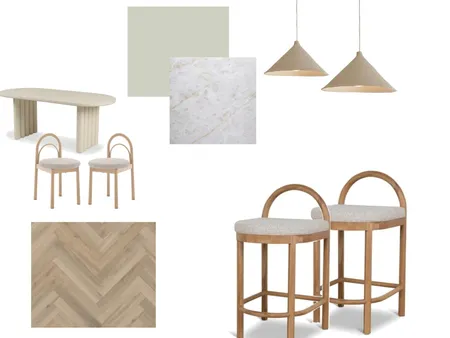 Test Kitchen Sage Interior Design Mood Board by Studio Lili