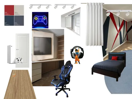 Dormitorio Juvenil 27-4-26 Virginia Chourrout Interior Design Mood Board by virchourrout on Style Sourcebook