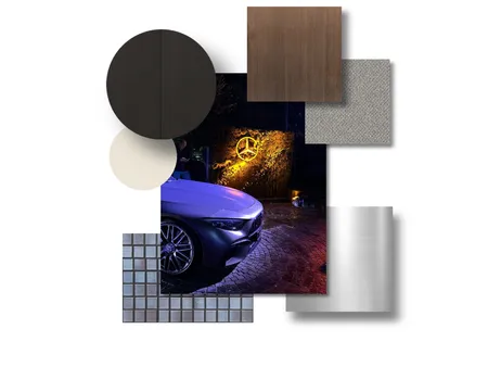 Mercedes Interior Design Mood Board by teoman1201