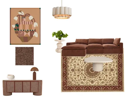 Living Mood Board Interior Design Mood Board by fmckelvy