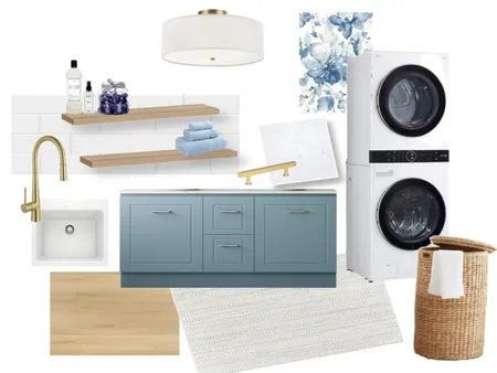 Laundry Room Interior Design Mood Board by kal611816@gmail.com