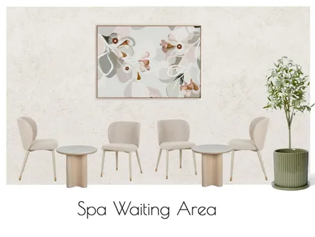 Spa Waiting Area Interior Design Mood Board by Casa Flair Interiors
