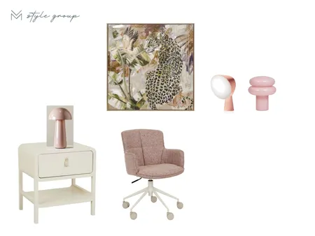 Alice's Bedroom - Park Pl Interior Design Mood Board by The VM Style Group
