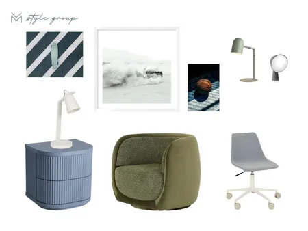Jacks bedroom - Park Pl Interior Design Mood Board by The VM Style Group