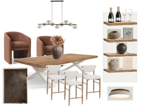 COMEDOR CHLOE CHICO Interior Design Mood Board by Studiohomeluxury