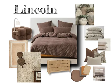 Linc in Brown Interior Design Mood Board by Sandra Chambers