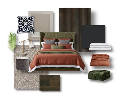 Bedroom Presentation Board Interior Design Mood Board by Maxie